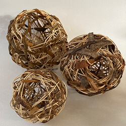 Sculptural Weaving with Bark